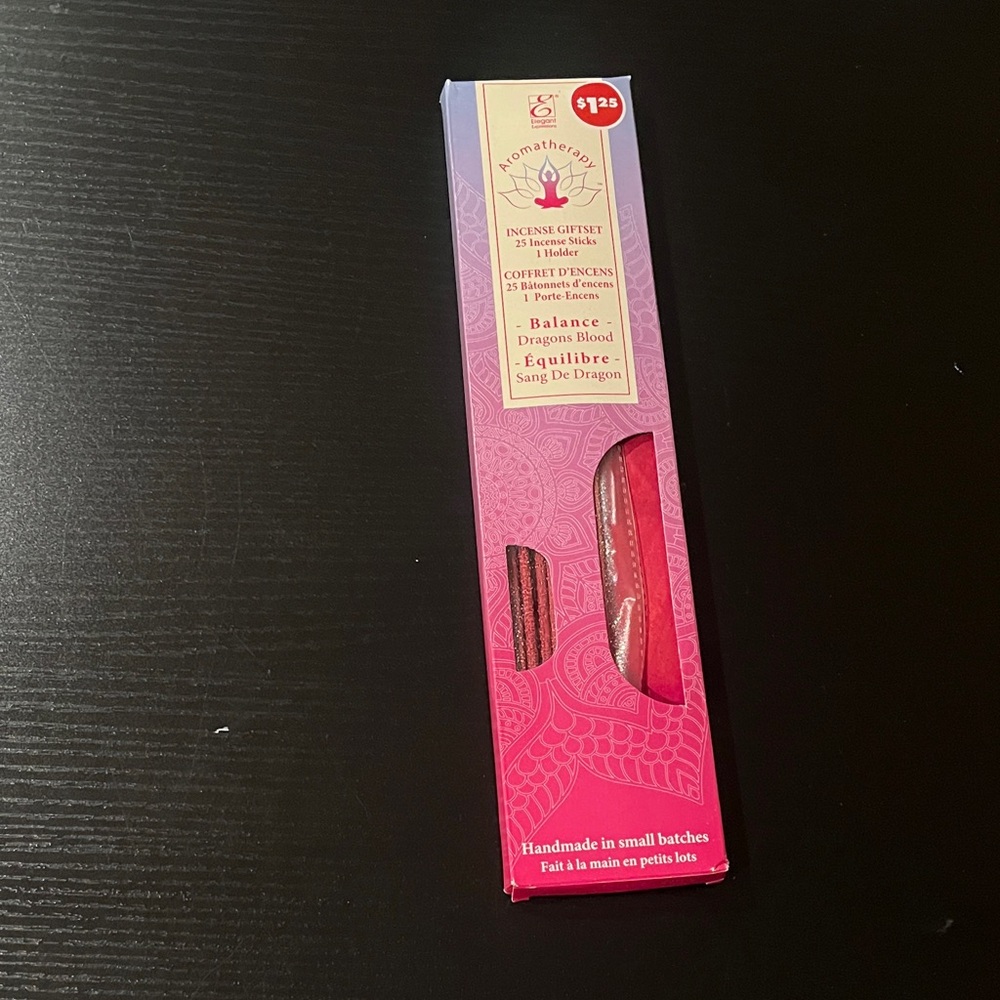 (NWT) Red Incense Gift Set